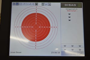 Disag Display mit Königsscheibe